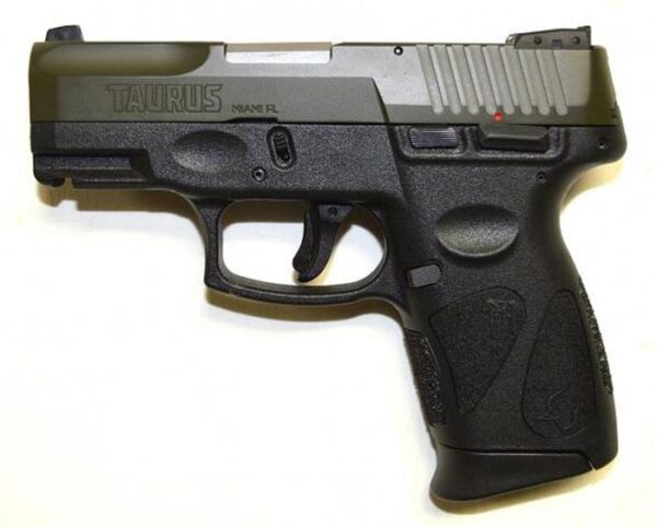 Taurus G2C Handgun 9mm Luger 12rd Magazine 3.2" Barrel MS Green Slide/Black Grip - Precision Shot Firearms