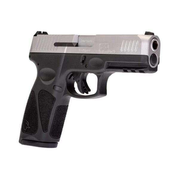 Taurus G3 Matte Stainless 9mm Luger Full Size 10rds Steel Sight 4" Barrel - Precision Shot Firearms