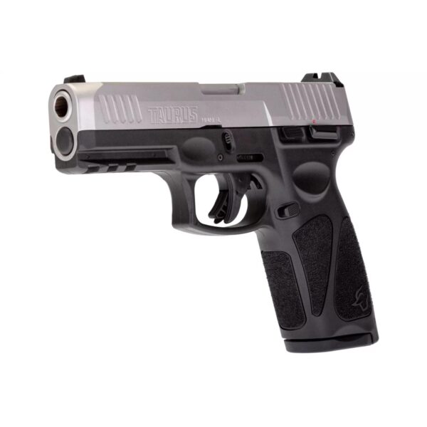 Taurus G3 Matte Stainless 9mm Luger Full Size 10rds Steel Sight 4" Barrel - Precision Shot Firearms