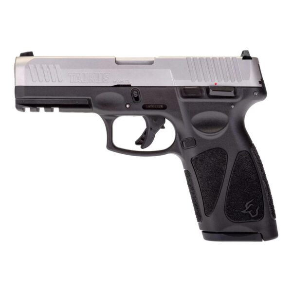 Taurus G3 Matte Stainless 9mm Luger Full Size 10rds Steel Sight 4" Barrel - Precision Shot Firearms