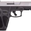 Taurus G3 Matte Stainless Handgun 9mm Luger 15rd Magazines 4.0" Barrel Steel Sights - Precision Shot Firearms