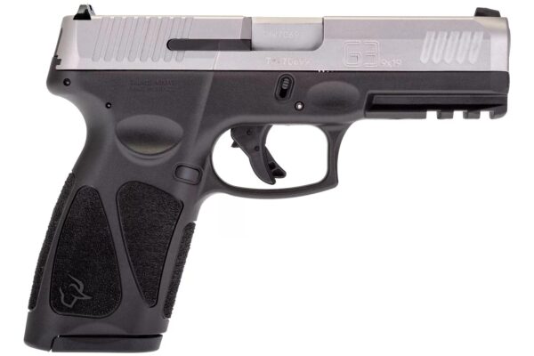 Taurus G3 Matte Stainless Handgun 9mm Luger 15rd Magazines 4.0" Barrel Steel Sights - Precision Shot Firearms