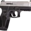 Taurus G3 Matte Stainless Handgun 9mm Luger 15rd Magazines 4.0" Barrel Steel Sights - Precision Shot Firearms
