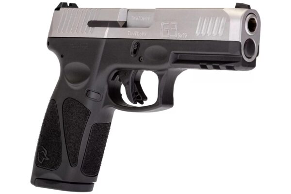 Taurus G3 Matte Stainless Handgun 9mm Luger 15rd Magazines 4.0" Barrel Steel Sights - Precision Shot Firearms