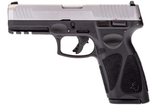 Taurus G3 Matte Stainless Handgun 9mm Luger 15rd Magazines 4.0" Barrel Steel Sights - Precision Shot Firearms