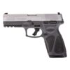 Taurus G3 Full Size Handgun 9mm Luger 17/rd Magazines (2) 4" Barrel Tenifer Matte Stainless/Gray with Steel Sights - Precision Shot Firearms