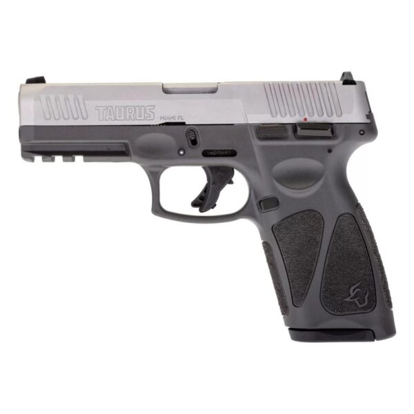 Taurus G3 Full Size Handgun 9mm Luger 17/rd Magazines (2) 4" Barrel Tenifer Matte Stainless/Gray with Steel Sights - Precision Shot Firearms