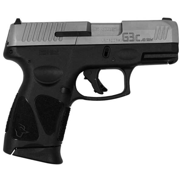 Taurus G3C Handgun .40 S&W 10rd Magazine 3.2" Barrel Black with Stainless Steel Slide - Precision Shot Firearms