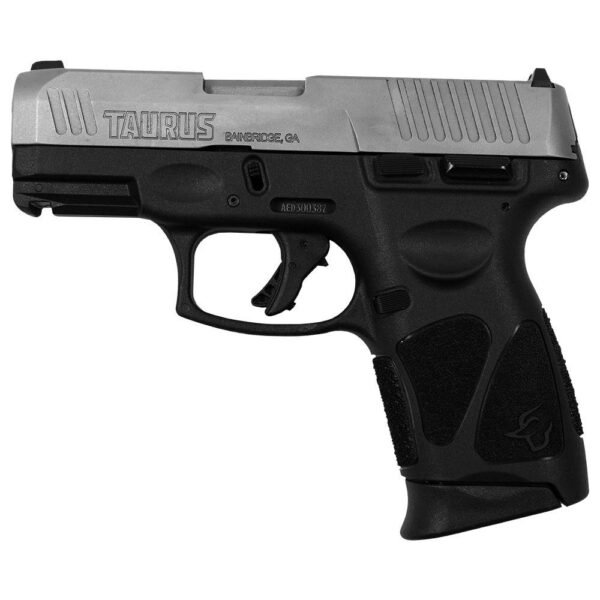 Taurus G3C Handgun .40 S&W 10rd Magazine 3.2" Barrel Black with Stainless Steel Slide - Precision Shot Firearms