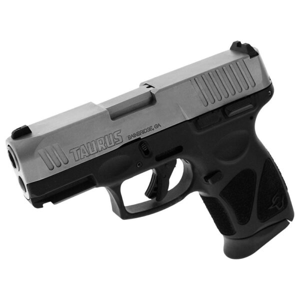 Taurus G3C Handgun .40 S&W 10rd Magazine 3.2" Barrel Black with Stainless Steel Slide - Precision Shot Firearms