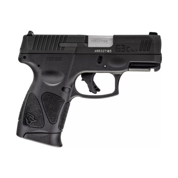 Taurus G3C Handgun 9mm Luger 12rd Magazines(2) 3.26'' Barrel Black Slide/Frame - Precision Shot Firearms