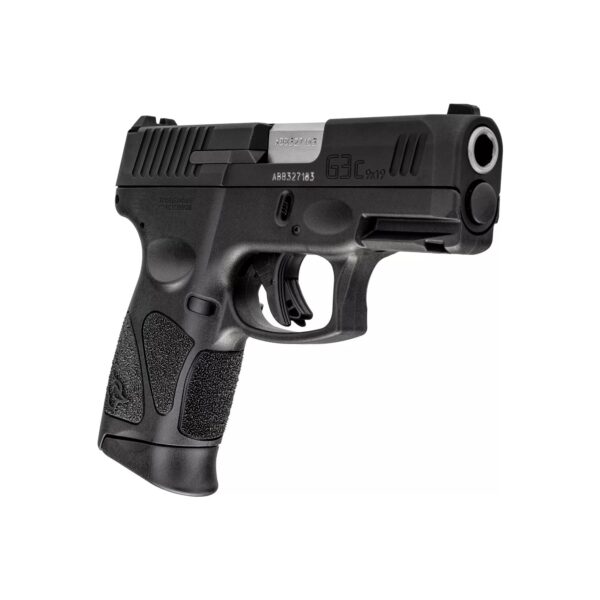 Taurus G3C Handgun 9mm Luger 12rd Magazines(2) 3.26'' Barrel Black Slide/Frame - Precision Shot Firearms