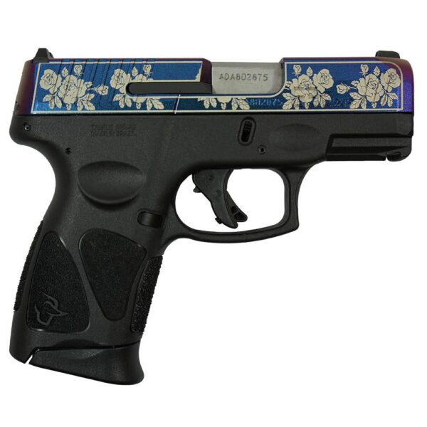 Taurus G3C "Guns & Roses Engraved Mongoose Purple" Handgun 9mm Luger 12rd Magazines(2) 3.26'' Barrel - Precision Shot Firearms