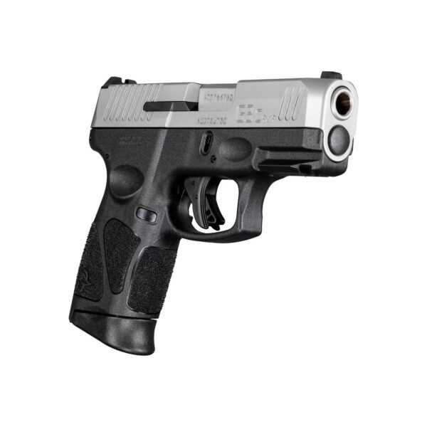 Taurus G3C Handgun 9mm Luger 10rd Magazines(2) 3.26'' Barrel Stainless Slide/Black Grip - Precision Shot Firearms