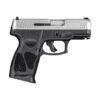 Taurus G3C Handgun 9mm Luger 10rd Magazines(2) 3.26'' Barrel Stainless Slide/Black Grip - Precision Shot Firearms