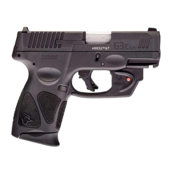 Taurus G3C Handgun 9mm 3 12/rd Magazines 3.26" Barrel Black Viridian Laser - Precision Shot Firearms