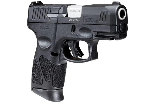 Taurus Mass Compliant G3C T.O.R.O. Handgun 9mm Luger 10rd Magazines 3.2" Barrel Optic Ready Black Finish - Precision Shot Firearms