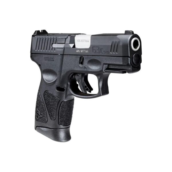 Taurus G3C T.O.R.O. Handgun 9mm Luger 10rd Magazines 3.2" Barrel Optic Ready Black Finish - Precision Shot Firearms