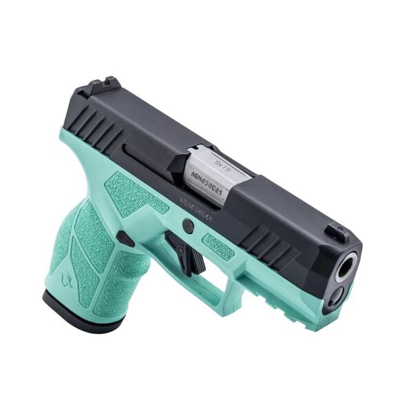 Taurus GX2 Handgun 9mm Luger 10rd Magazines (2) 3.38" Barrel Cyan Frame/Black Slide - Precision Shot Firearms
