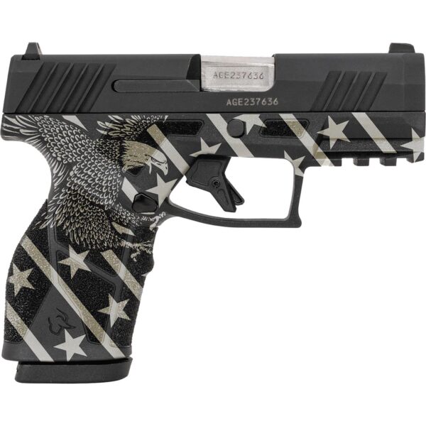 Taurus GX2 Eagle Handgun 9mm Luger 10rd Magazines (2) 3.38" Barrel Black Slide/Eagle Grip - Precision Shot Firearms