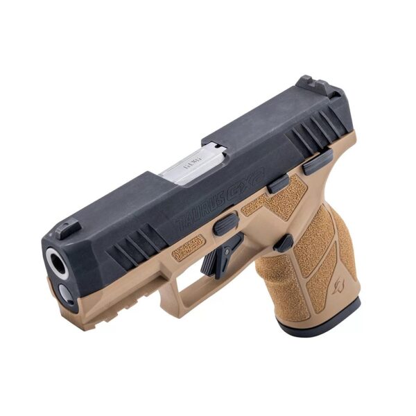 Taurus GX2 Handgun 9mm Luger 13rd Magazines (2) 3.38" Barrel Tan Frame/Black Slide - Precision Shot Firearms
