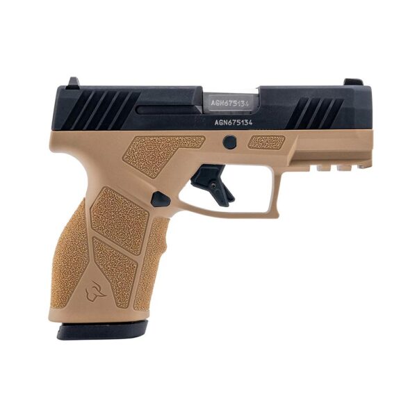 Taurus GX2 Handgun 9mm Luger 10rd Magazines (2) 3.38" Barrel Tan Frame/Black Slide - Precision Shot Firearms