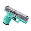 Taurus GX2 Handgun 9mm Luger 10rd Magazines (2) 3.38" Barrel Cyan Frame/Stainless Slide - Precision Shot Firearms