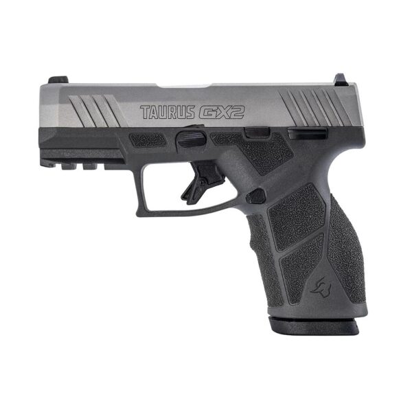 Taurus GX2 Handgun 9mm Luger 13rd Magazines (2) 3.38" Barrel Gray Frame/Stainless Slide - Precision Shot Firearms