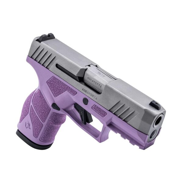 Taurus GX2 Handgun 9mm Luger 10rd Magazines (2) 3.38" Barrel Light Purple Frame/Stainless Slide - Precision Shot Firearms
