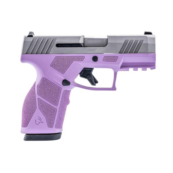 Taurus GX2 Handgun 9mm Luger 13rd Magazines (2) 3.38" Barrel Light Purple Frame/Stainless Slide - Precision Shot Firearms