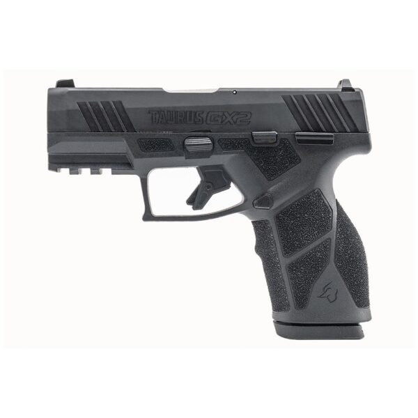 Taurus GX2 Handgun 9mm Luger 10rd Magazines (2) 3.38" Barrel Black CA Compliant - Precision Shot Firearms