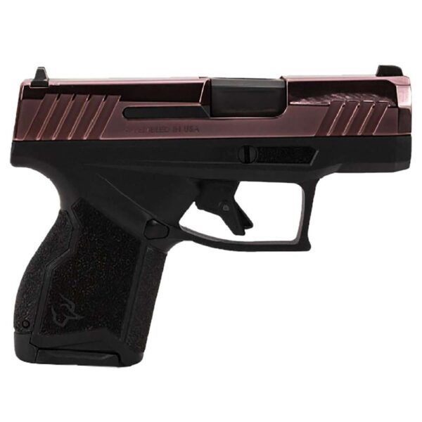 Taurus GX4 Handgun 9mm Luger 10rd Magazines (2) 3" Barrel Rose Gold Slide and Black - Precision Shot Firearms