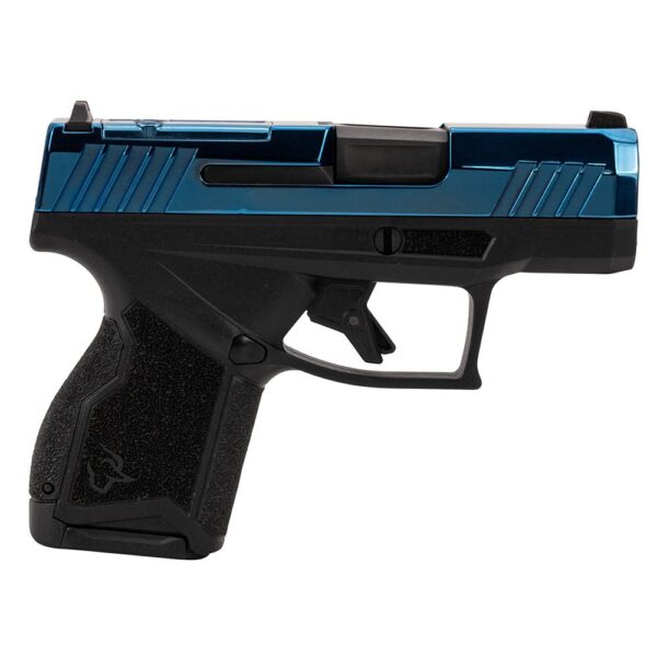 Taurus GX4 Handgun 9mm Luger 10rd Magazines (2) 3" Barrel Blue Slide and Black - Precision Shot Firearms