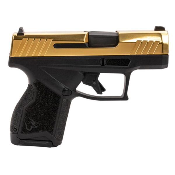Taurus GX4 Handgun 9mm Luger 11rd (1) & 13rd (1) Magazines 3" Barrel Gold Slide and Black - Precision Shot Firearms