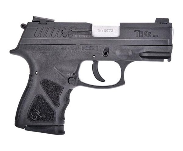Taurus TH9C Handgun 9mm Luger 13rd/17rd Magazines 3.54" Barrel Black Slide/Black Grip - Precision Shot Firearms