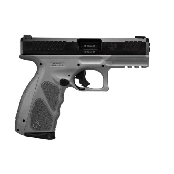 Taurus TS9 Full Size Handgun 9mm Luger 17rd Magazines (2) 4" Barrel Black Slide with Grey Frame - Precision Shot Firearms