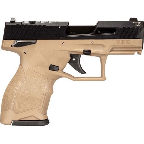 Taurus TX22 Compact Handgun .22 LR 10rd Magazines (2) 3.6" Barrel FDE - Precision Shot Firearms