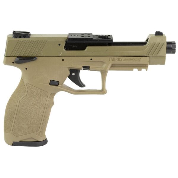 Taurus TX22 Competition Handgun .22 LR 16rd Magazines (3) 5.25" Barrel FDE with Soft Case - Precision Shot Firearms