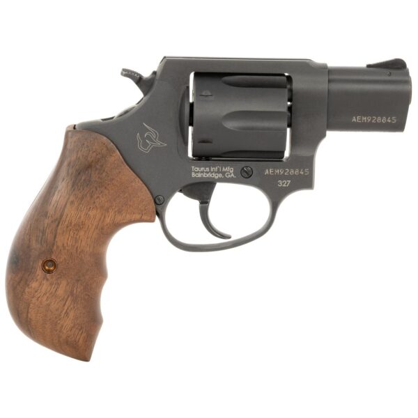 Taurus 327 Handgun 327 Fed Mag 6rd Capacity 2" Barrel Black Turkish Walnut Grip - Precision Shot Firearms