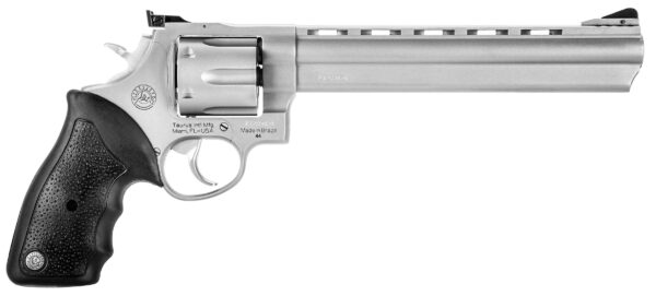 Taurus M44 Handgun .44 Mag 6rd Capacity 8.37" Ported Barrel Stainless Finish - Precision Shot Firearms