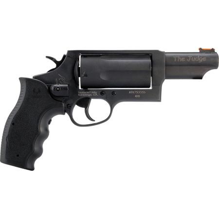 Taurus Judge Magnum Handgun .45 Colt/.410ga 5rd Capacity 3" Barrel Matte Black Oxide Finish Viridian Laser Grip - Precision Shot Firearms