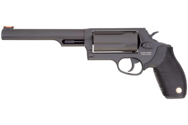 Taurus Judge Magnum Handgun .45 Colt/.410ga 3" Chamber 6.5" Barrel Matte Black Engraved Frame - Precision Shot Firearms
