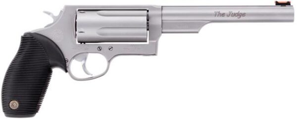 Taurus Judge Magnum Handgun .45 Colt/.410 ga 5rd Capacity 6.5" Barrel Matte Stainless Finish - Precision Shot Firearms