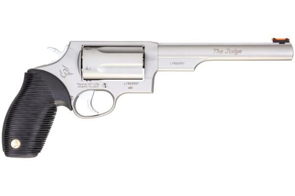 Taurus Judge Handgun 45 Colt/410 ga. 5rd Capacity 6.5" Barrel Stainless Finish - Precision Shot Firearms