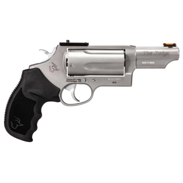 Taurus Judge Toro Mag Handgun .45 Colt/.410 GA 3" 5rd Capacity 3" Barrel Stainless Steel with Black Grips - Precision Shot Firearms