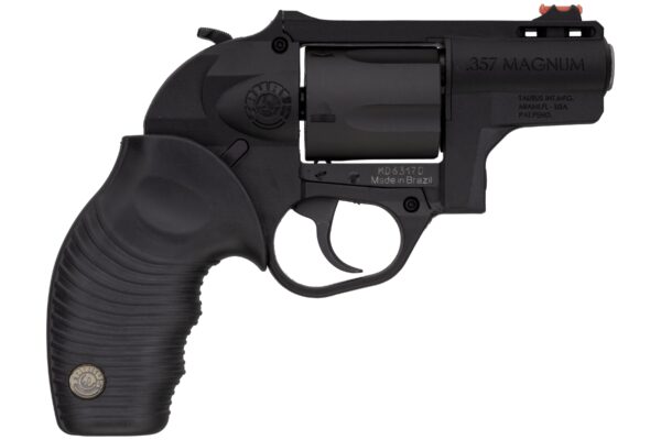 Taurus 605 Protector Black Polymer Handgun .357 Mag 5rd Capacity 2" Barrel Matte Black Oxide Finish - Precision Shot Firearms