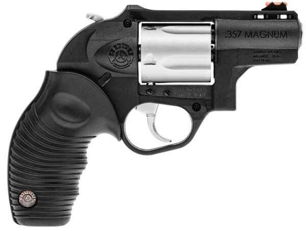 Taurus 605 Protector Black Polymer Handgun .357 Mag 5rd Capacity 2" Barrel Stainless Cylinder - Precision Shot Firearms