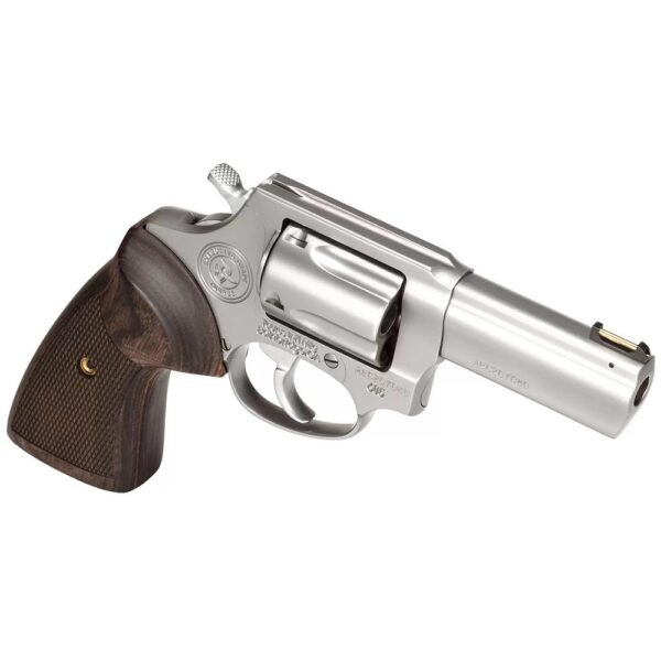 Taurus Executive Grade Model 605 Handgun .357 Mag 5rd Capacity 3'' Barrel Stainless Finish Wood Grips - Precision Shot Firearms