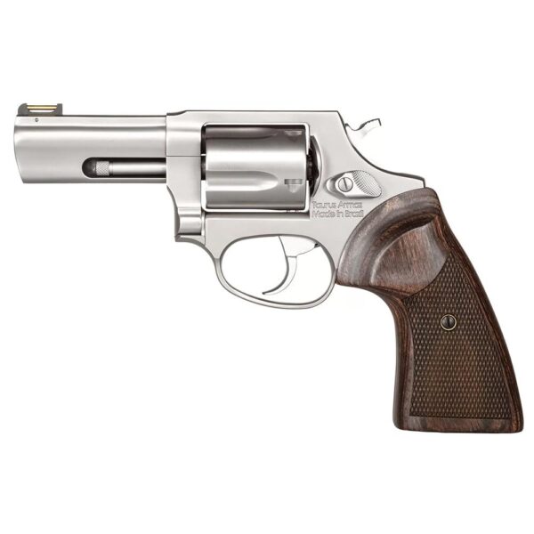Taurus Executive Grade Model 605 Handgun .357 Mag 5rd Capacity 3'' Barrel Stainless Finish Wood Grips - Precision Shot Firearms