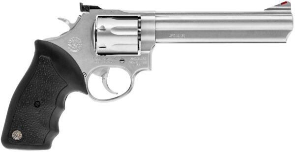 Taurus 66 Handgun .357 Mag 7rd Capacity 6" Barrel Stainless Finish Hogue Grip - Precision Shot Firearms